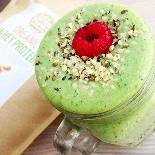 Ekopura Organic Whey Protein 500g - 80% Protein - Hormone Free, GMO-Free, Soy-Free, Additive Free