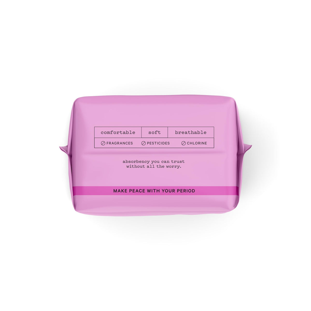 The Honey Pot Company - Non-Herbal Regular Flow Pads with Wings - Organic Pads for Women