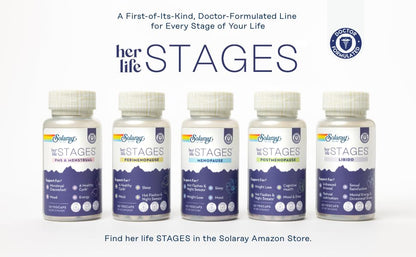Solaray Vitex Berry 400mg - Womens Healthy Hormone Balance Formula - Menstruation & Menopause Support