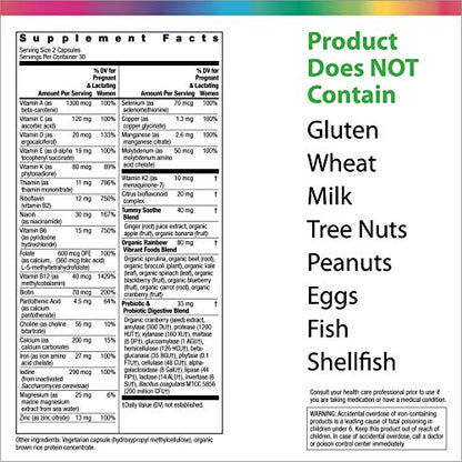 Rainbow Light Vibrance Trimester 3 Prenatal Multivitamin - 60 Count