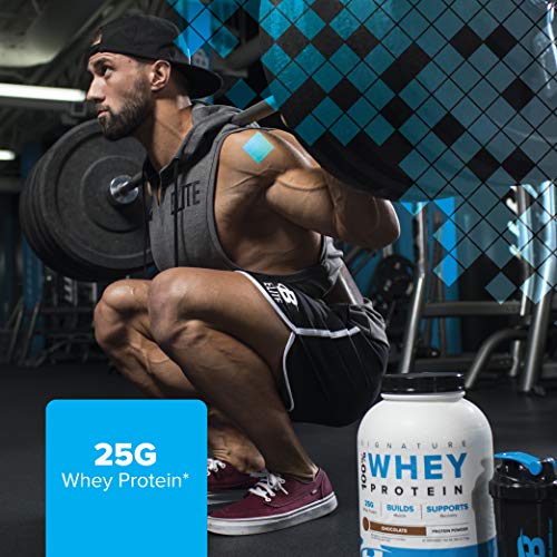 Bodybuilding Signature 100% Whey Protein Powder - 25g of Protein per Serving