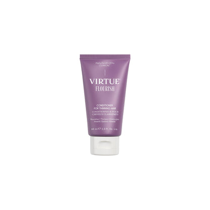 VIRTUE Flourish Conditioner for Fine or Thinning Hair, Sulfate Free Hair Growth Product, Detangles and Thickens, Color Safe