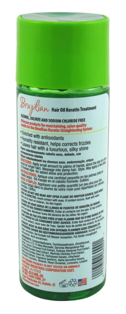 Fantasia Ic Hair Oil Brazilian Keratin Treatment 6 Ounce (Pack of 2)