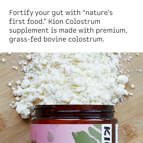 Kion Colostrum - Grass-Fed Bovine - Gut Health and Immune Support - 30 Servings
