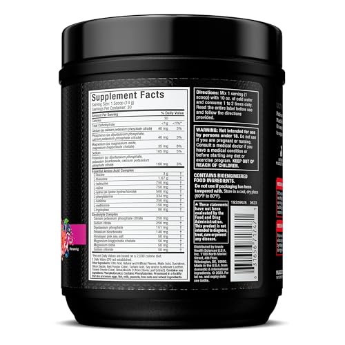 MuscleTech - Platinum 100% EAA+ - Essential Amino Acids - Muscle Strength Builder