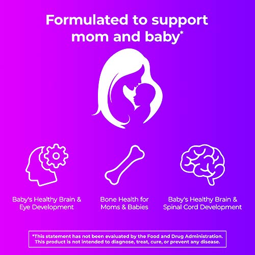 One-A-Day Prenatal 1 with DHA & Folic Acid Softgels, 30 ea (Pack of 4)