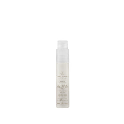 Awapuhi Wild Ginger by Paul Mitchell Styling Treatment Oil, Dry-Touch, Leave-In Formula, For All Hair Types, 0.85 fl. oz.
