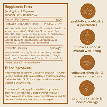 Solluna by Kimberly Snyder Feel Good SBO Probiotics Soil Based Organisms (SBOs)