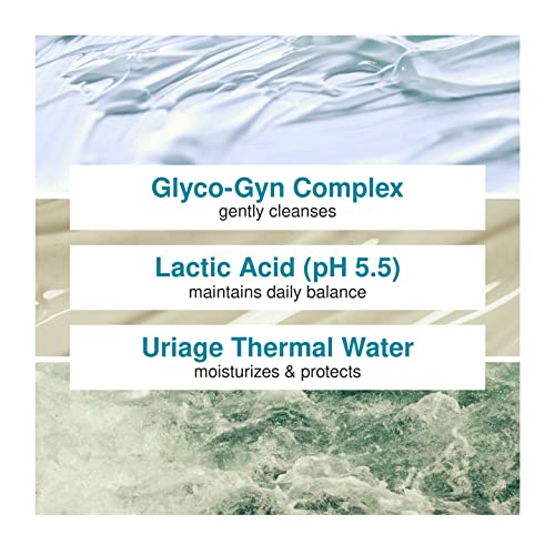 Uriage Gyn Phy Refreshing Intimate Gel - Feminine pH Balancing Wash to Gently Clean, Protect and Soothe