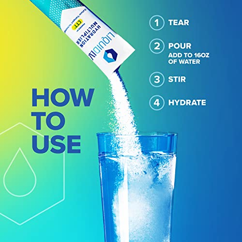 Liquid I.V. Hydration Multiplier - Tropical Punch - Hydration Powder Packets - Electrolyte