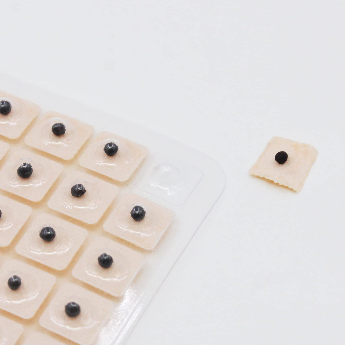 Ear Seeds Auricular Sticker kit,Acupuncture Kit Acupressure with Ears Seed 420 Pcs, Ear Chart, Tweezer