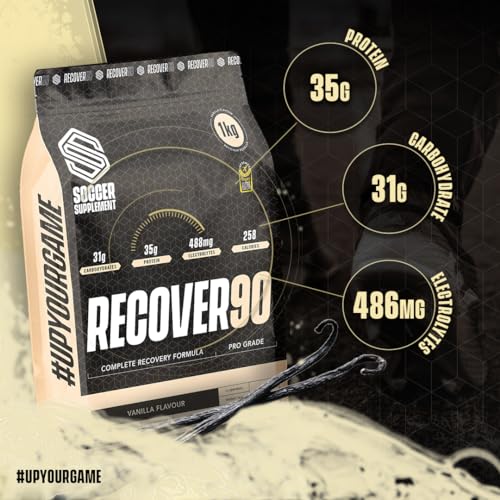 Soccer Supplement - Recover90 Complete Recovery Shake - 31grams of Protein Isolate