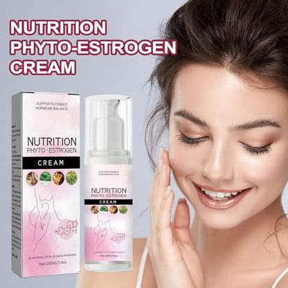 Nutrition Phyto Estrogen Cream Enhances Balance, Hormone Support, Sleep Quality