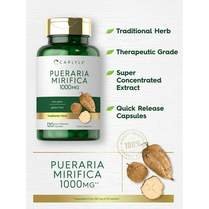 IKJ Pueraria Mirifica Extract 1000mg 120 Capsules
