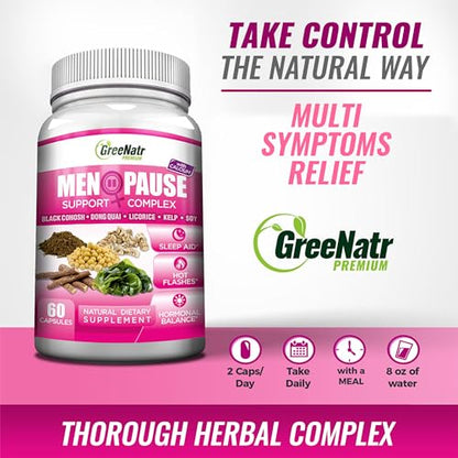 GreeNatr Total Wellness Support with Ashwagandha Capsules with Black Pepper for Enhanced Absorption