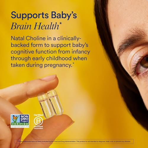 Ritual Natal Choline Supplements: Supports Baby’s Cognitive Function When Taken During Pregnancy