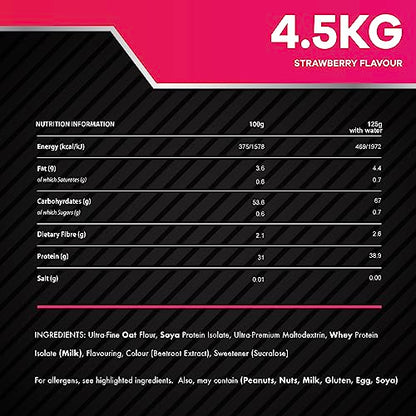 The Bulk Protein Company, Serious Gainz Isolate - 4.5kg - Whey Protein Powder