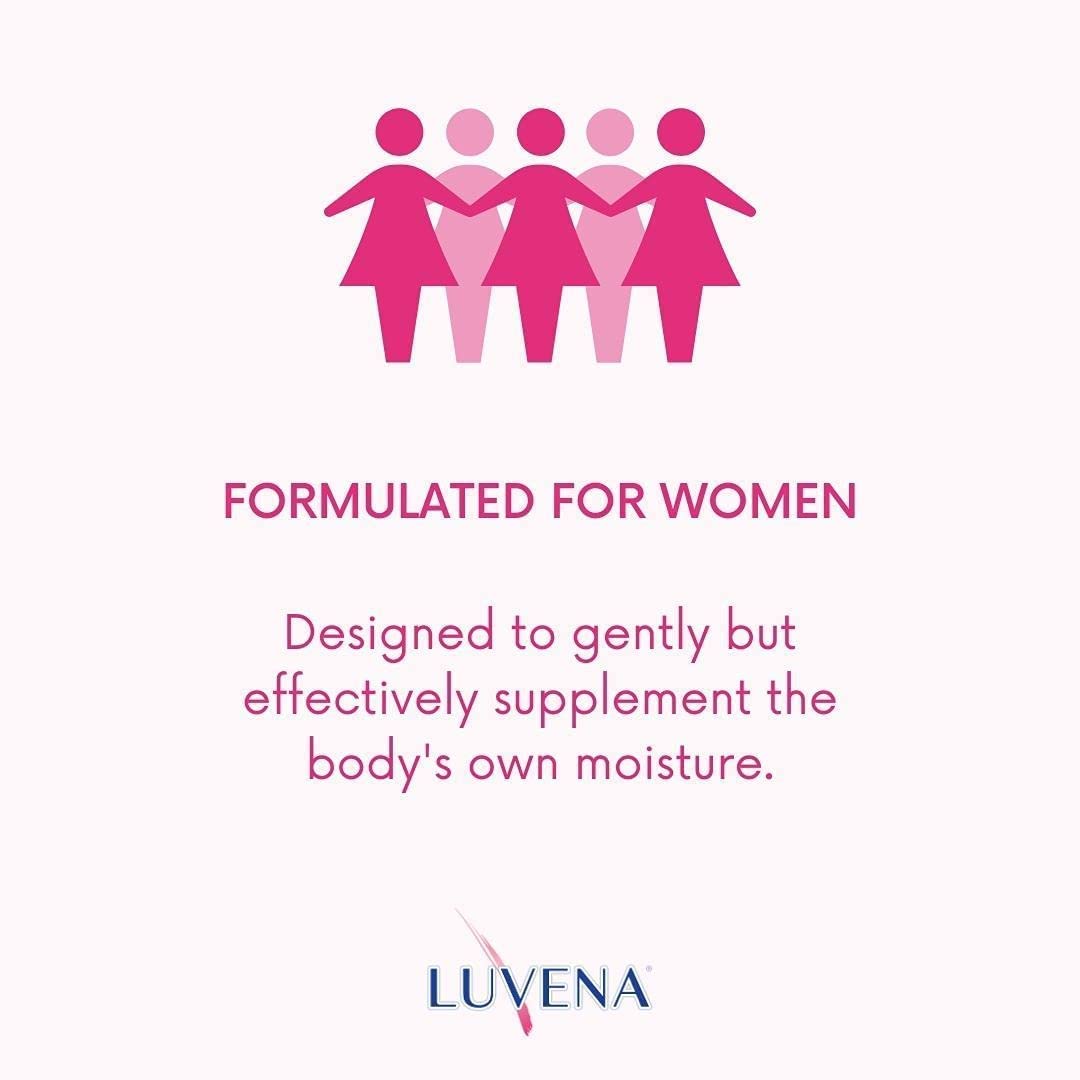 Luvena Moisturizer - Vaginal Moisturizer & Menopause Support for Women - Feminine Intimate
