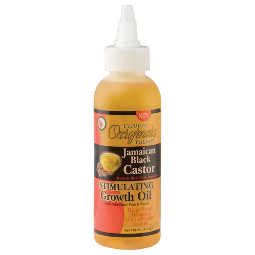 Originals by Africa's Best Therapy Jamaican Black Castor Oil Stimulating Growth Oil, Naturally Repairs and - 4oz