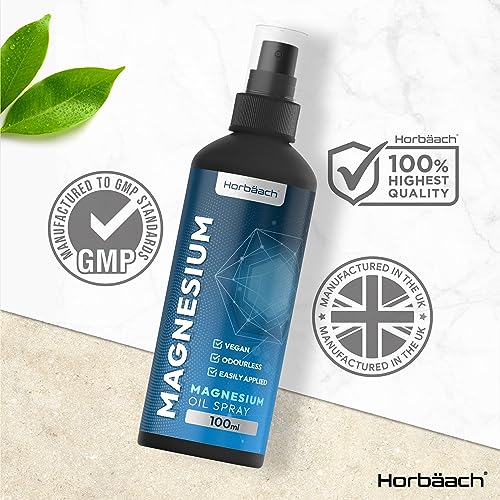 Magnesium Spray for Restless Legs, Muscles, Sleep - 100ml - Magnesium Chloride Oil