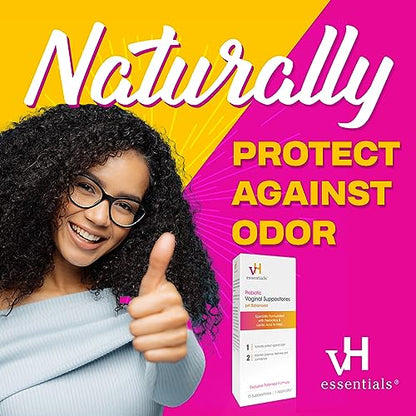vH essentials Probiotics with Prebiotics and Cranberry Feminine Health Supplement - 120 Capsules