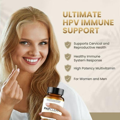 HPD Rx PAPCLEAR Physician Formulated - All Natural HPV Immune Support Supplement
