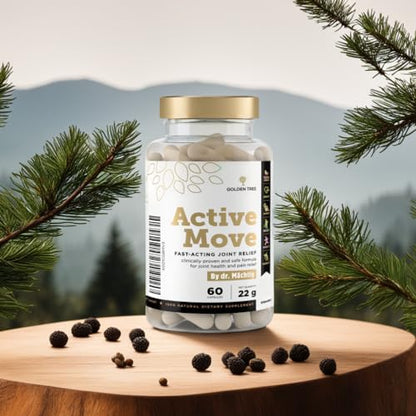 Golden Tree Active Move - Natural Joint Care Supplement Improves Joint Flexibility
