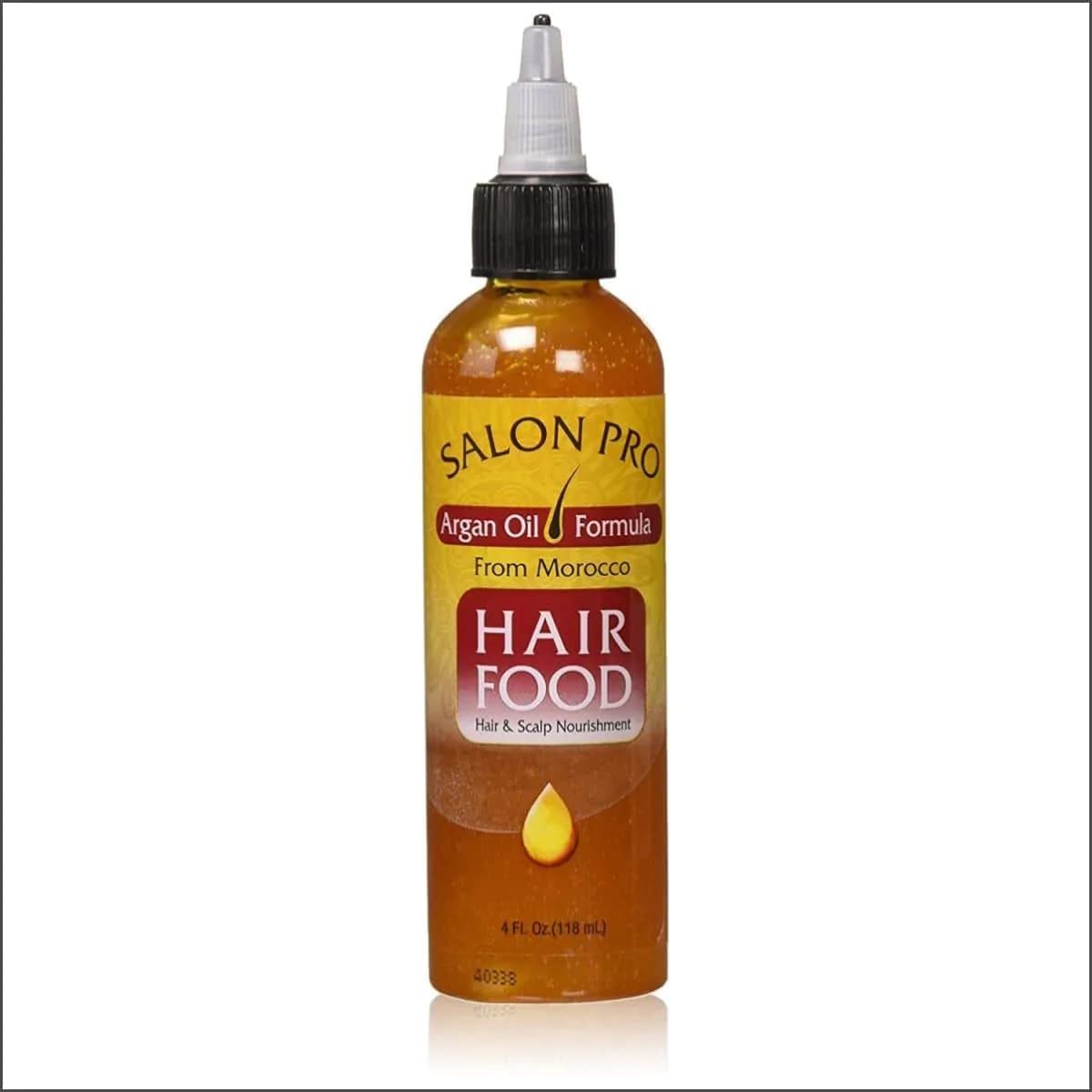 Salon Pro Hair Food Carrot Oil Formula With Jojoba Oil 4 Oz