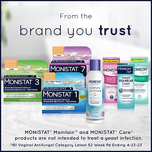 Monistat Instant Itch Relief Spray for Women, Maximum Strength Feminine Itch Care, 2 oz
