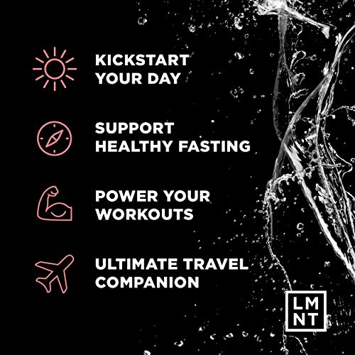 LMNT Zero-Sugar Electrolytes - Raspberry Salt - Hydration Powder Packets - No Dodgy