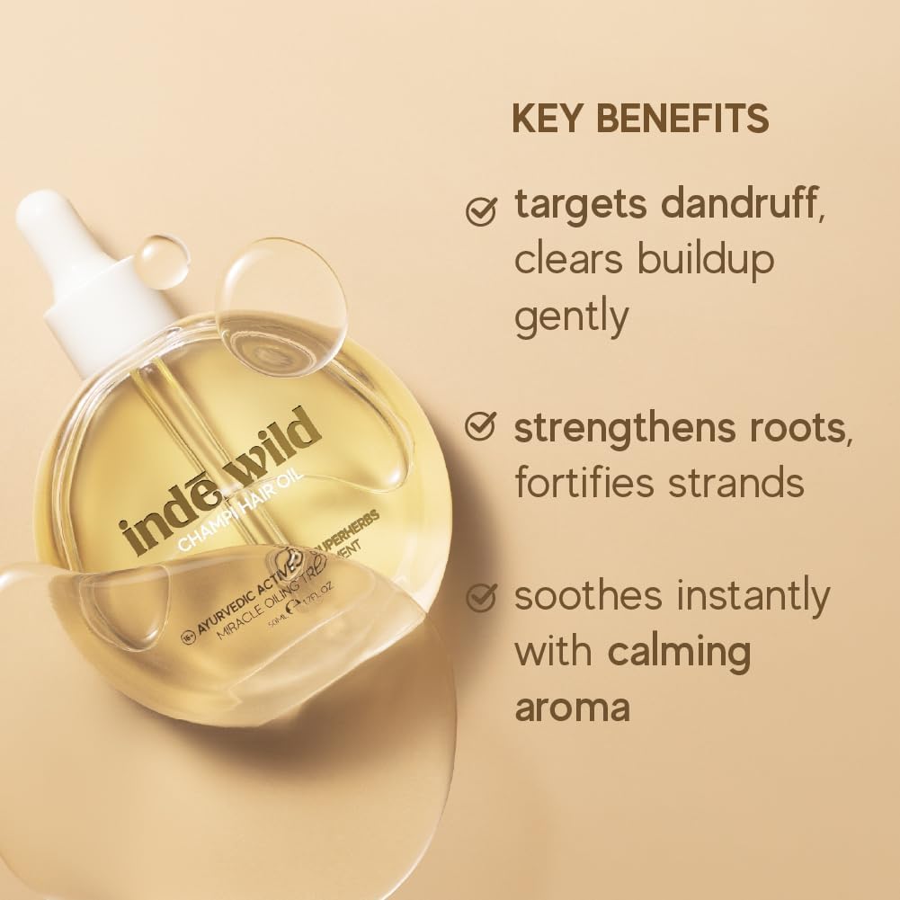 Indē wild Champi Hair Oil - 1.7 fl oz