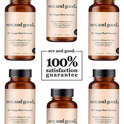 The Happy Flora Formula, Vaginal Health Supplements, Probiotics and Herbal Supplements