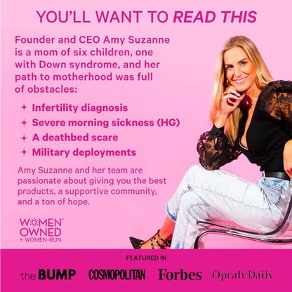 Pink Stork Prenatal DHA - Omega 3 Fish Oil Supplements with DHA and EPA, Pregnancy