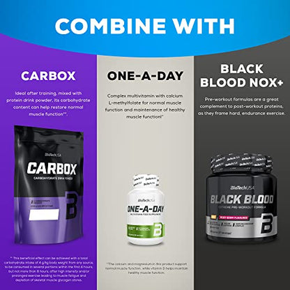 BioTechUSA 100% Pure Whey - Protein Powder with BCAA and Glutamine - Gluten-Free, Palm Oil Free
