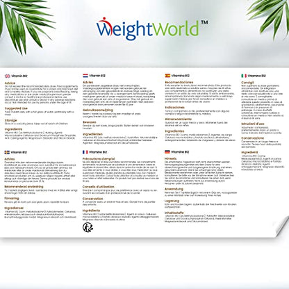 Vitamin B12 Tablets High Strength - 1000mcg Vegan B12 Supplement - 450 Pure Methylcob