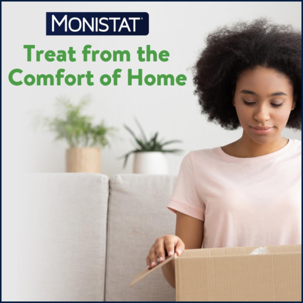Monistat 3 Vaginal Cream, 3-Day Treatment Combination Pack, 3 Ovule Inserts and External Cream