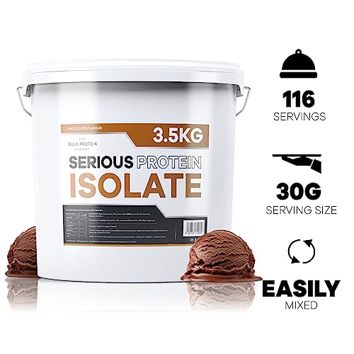 The Bulk Protein Company, Serious Protein Isolate - 3.5kg - Whey Protein Iso