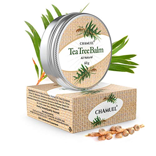 TEA TREE OIL BALM -100% All Natural - Great Cream for Soothing Irritations like Eczema