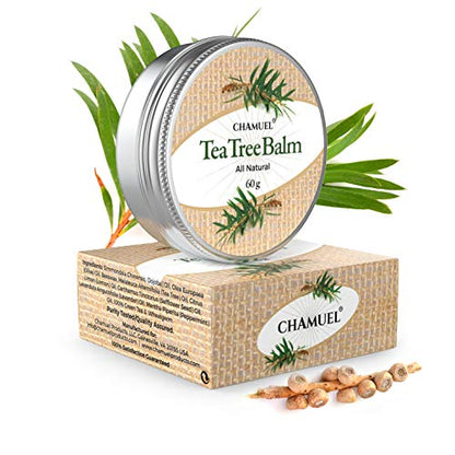 TEA TREE OIL BALM -100% All Natural - Great Cream for Soothing Irritations like Eczema