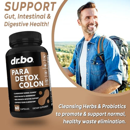 Colon Cleanse Pills Body Detox - Intestinal Guard Cleanser for Stomach - Natural Weight