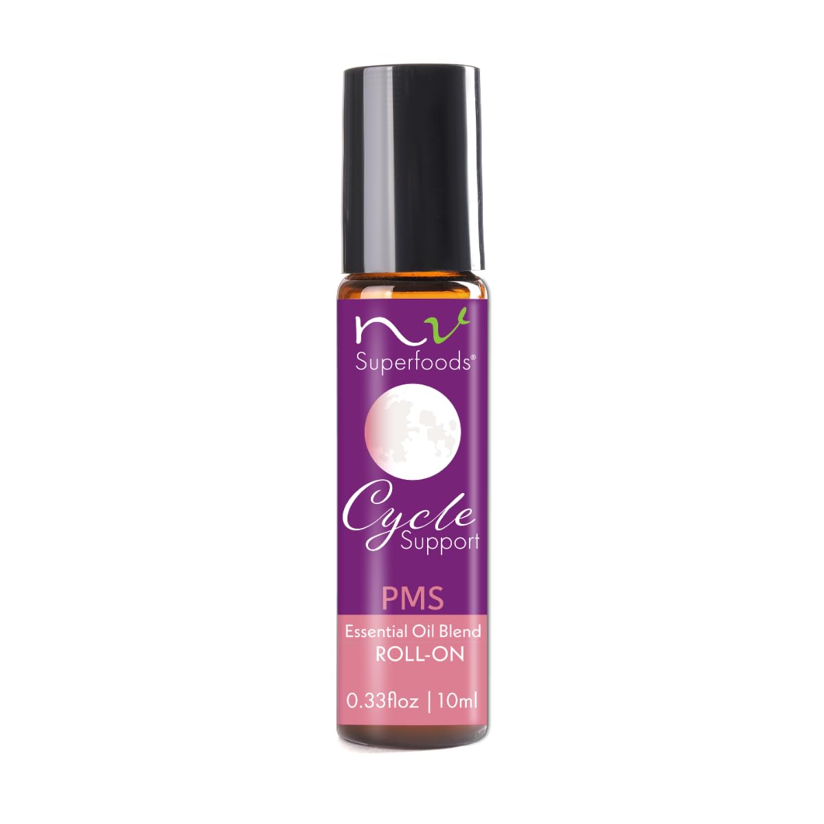 NV Superfoods Cycle Support - Essential Oil Roll-On - 10 ml - 100% Pure Therapeutic Grade