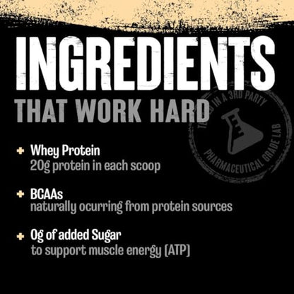 Animal 100% Whey Protein Powder - Whey Blend for Pre- or Post-Workout, Recovery
