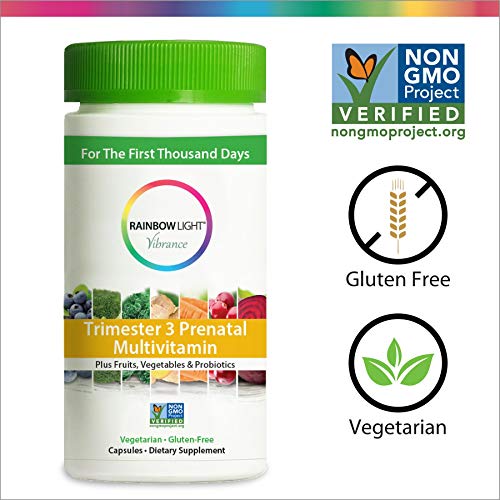 Rainbow Light Vibrance Trimester 3 Prenatal Multivitamin - 60 Count