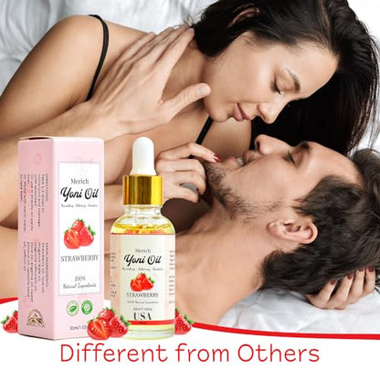 MERICH Natural Yoni Oil - Feminine Yoni Detox Oil - Naturally Scented Vaginal Oil - Restores pH Balance
