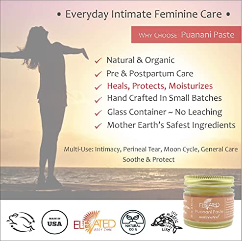 ELEVATED Puanani Paste - Vulva Balm - Postpartum - Perineal Balm - Moisturizing Vulva Cream