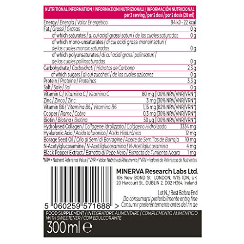 Collagen Superdose Skincare by Gold Collagen - Patented Liquid Collagen Peptides Supplement