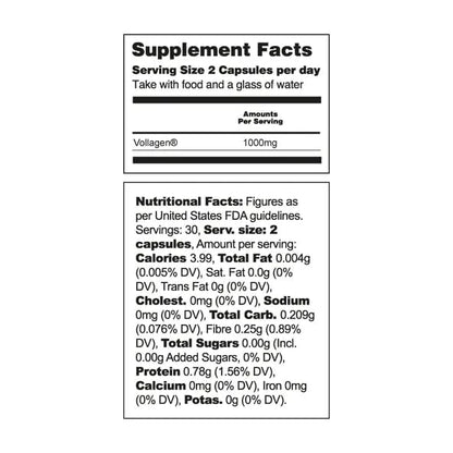 Vegetology Vollagen Plant Based Complex - Plant Based Protein Alternative to Collagen