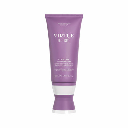 Virtue Flourish Conditioner for Thinning Hair - Nourishes, Thickens, Detangles Thinning Hair
