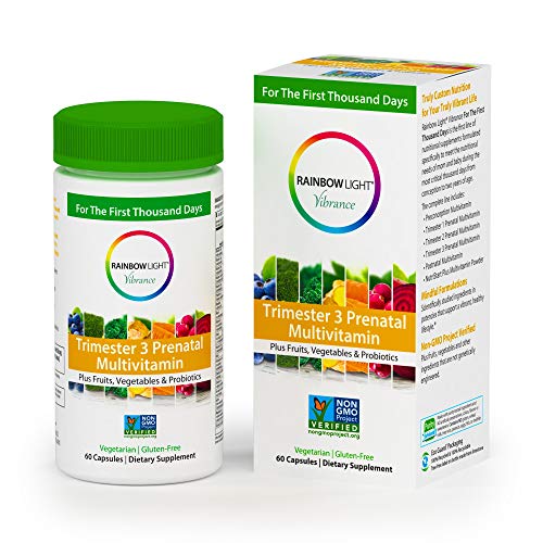 Rainbow Light Vibrance Trimester 3 Prenatal Multivitamin - 60 Count