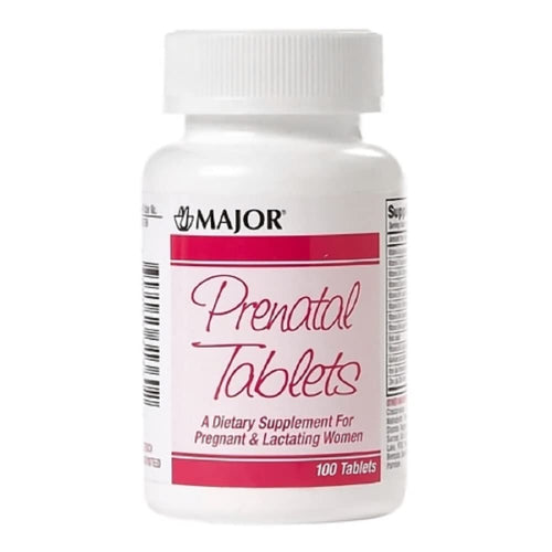 Major Prenatal TABS ASCORBIC ACID-100 MG 30 Tablets